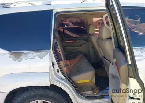 2007 Lexus Gx 470 from USA, damaged, VIN JTJBT20X270135836